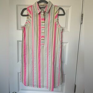 Vineyard Vines Boca Grande Striped Shirt Dress